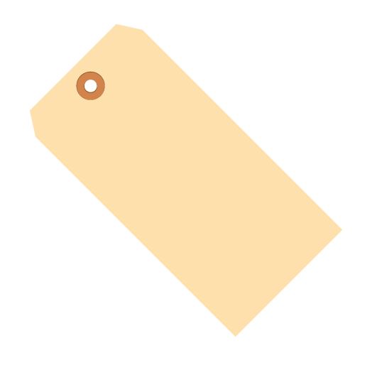Manila Shipping Tags