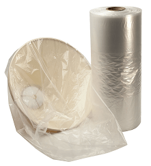 2 mil Gusseted Poly Bags on Rolls