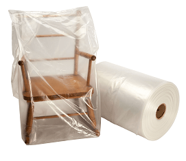 3 mil Gusseted Poly Bags on Rolls