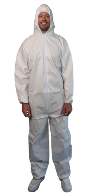 Vanguard ArmorGuard Microporous Coveralls with Hood, Boots and Elastic Wrists and Ankle
