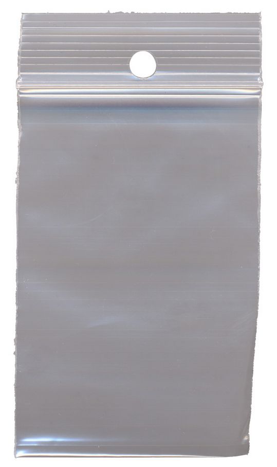 4 mil Reclosable Hang Hole Bags