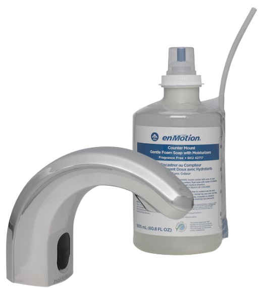 Georgia Pacific enMotion Counter Mount Soap & Dispenser