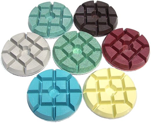 NCL Wet Concrete 3" Diamond Pads
