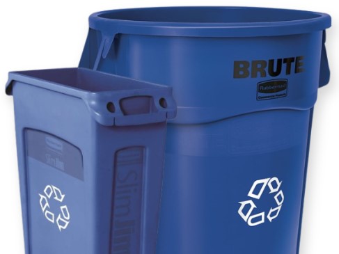 Rubbermaid Recycling Waste Receptacles