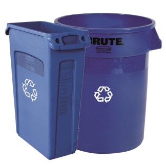 Rubbermaid Recycling Waste Receptacles