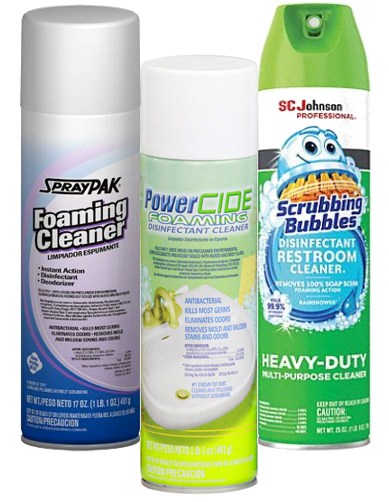 Foaming Aerosol Disinfectant