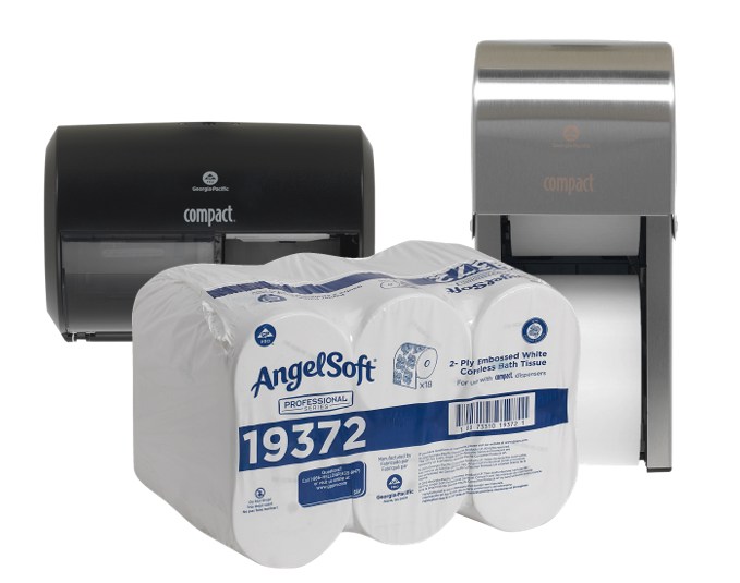 High Capacity Coreless Tissue & Dispensers