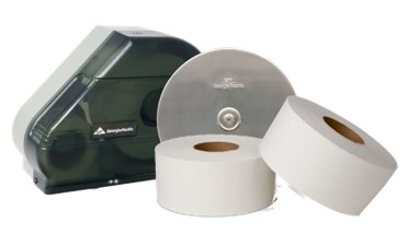 9" Jumbo Jr Tissue & Dispensers