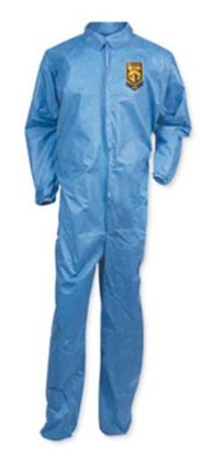 Kimberly Clark KLEENGUARD A20 Blue MICROFORCE Barrier SMS Fabric Coveralls