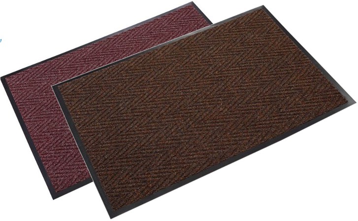 Chevron Medium Traffic Indoor Scraper/Wiper Mat