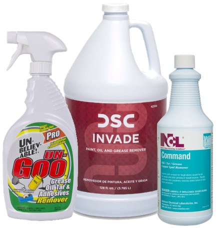 Paint, Oil, Tar, Grease Carpet Spotters