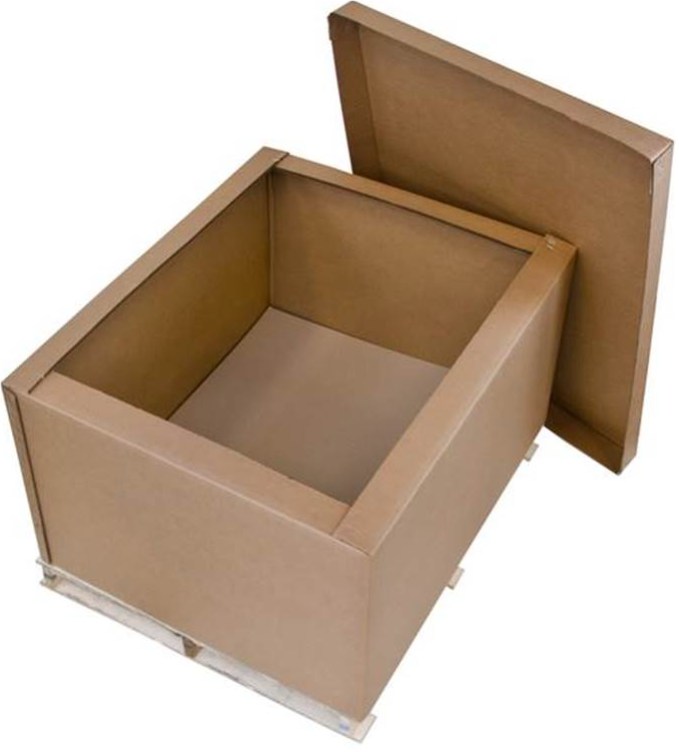 Double Wall Gaylord with 4" Top Flange