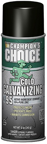 Cold Galvanizing 95 Zinc Metal Spray