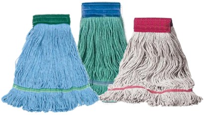 5" Headband Looped End Cotton/Blend Mops