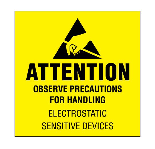 Anti-Static Labels