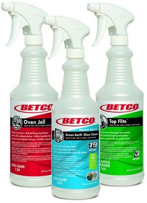 Betco Printed Bottles