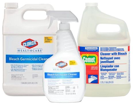 Bleach-Based Quaternary Disinfectants