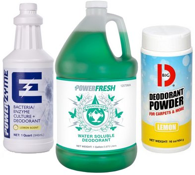 Carpet Deodorizers & Enzymes