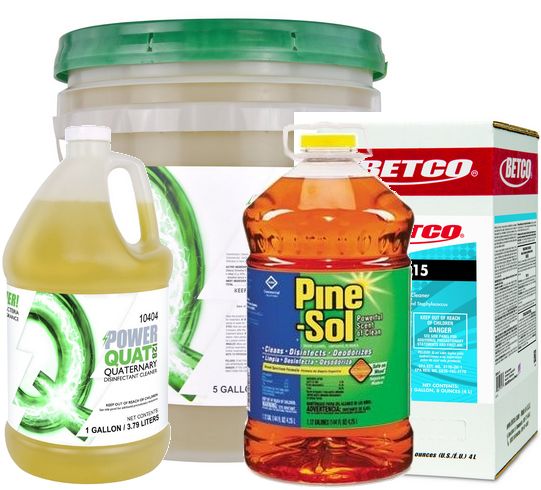 Concentrated Quaternary Disinfectants