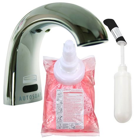 Counter Mounted Hand Soap & Dispenser