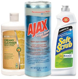 Creme & Powdered Scouring Cleaners