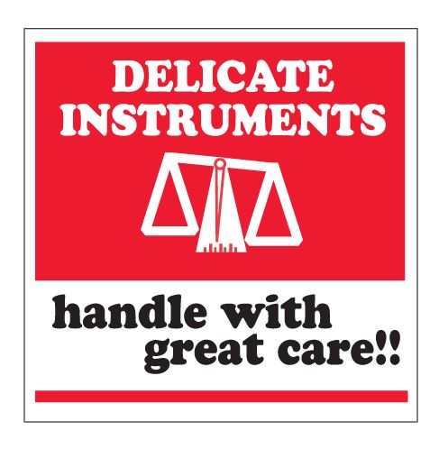 Delicate Instruments Labels