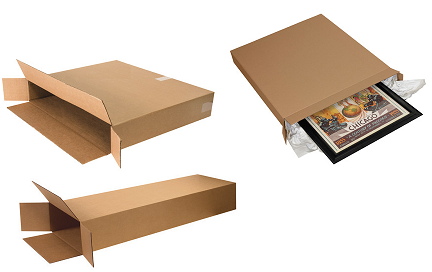 Side Loading Boxes  Cardboard Boxes for Shipping Large & Flat Items