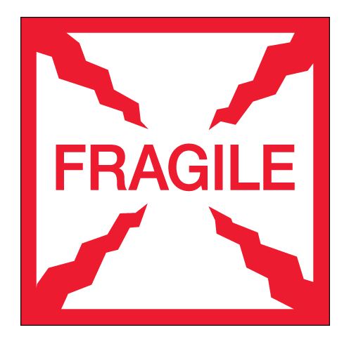 Fragile Shipping Labels