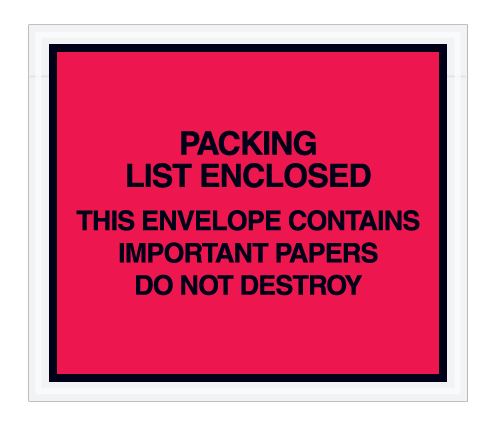 "Important Papers Enclosed" Envelopes