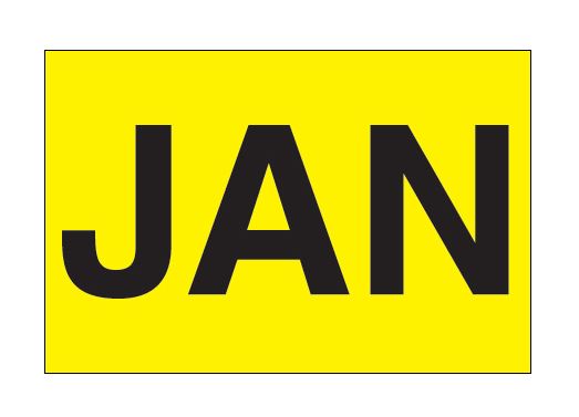 Months of the Year Inventory Labels