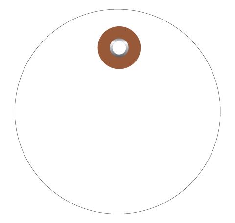 Plastic Circle Tags