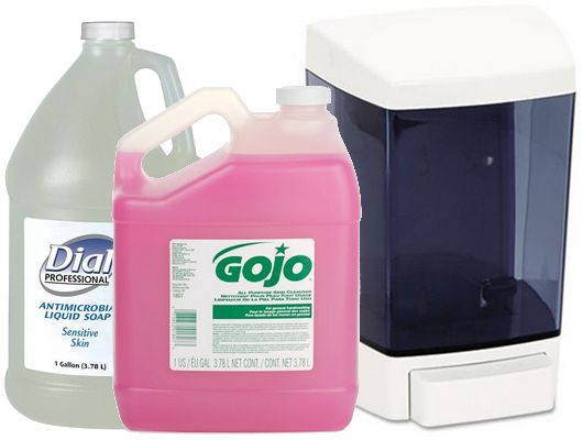 Refillable Hand Soap Dispensers & Refills
