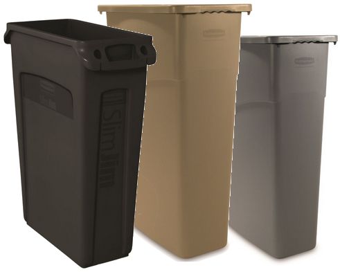 Slim Jim Style Rectangular Receptacles
