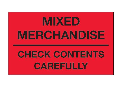 Special Handling Labels - Mixed