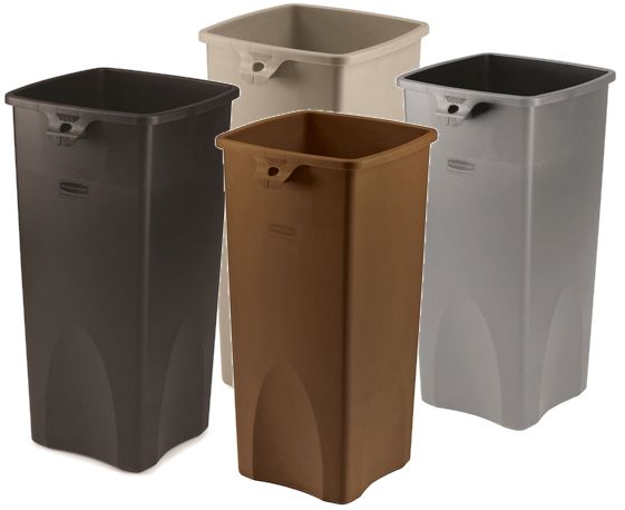 Square Untouchable Receptacles