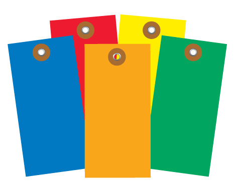 Tyvek Shipping Tags - Colors