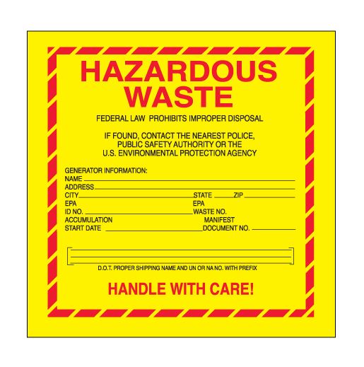 Waste Labels