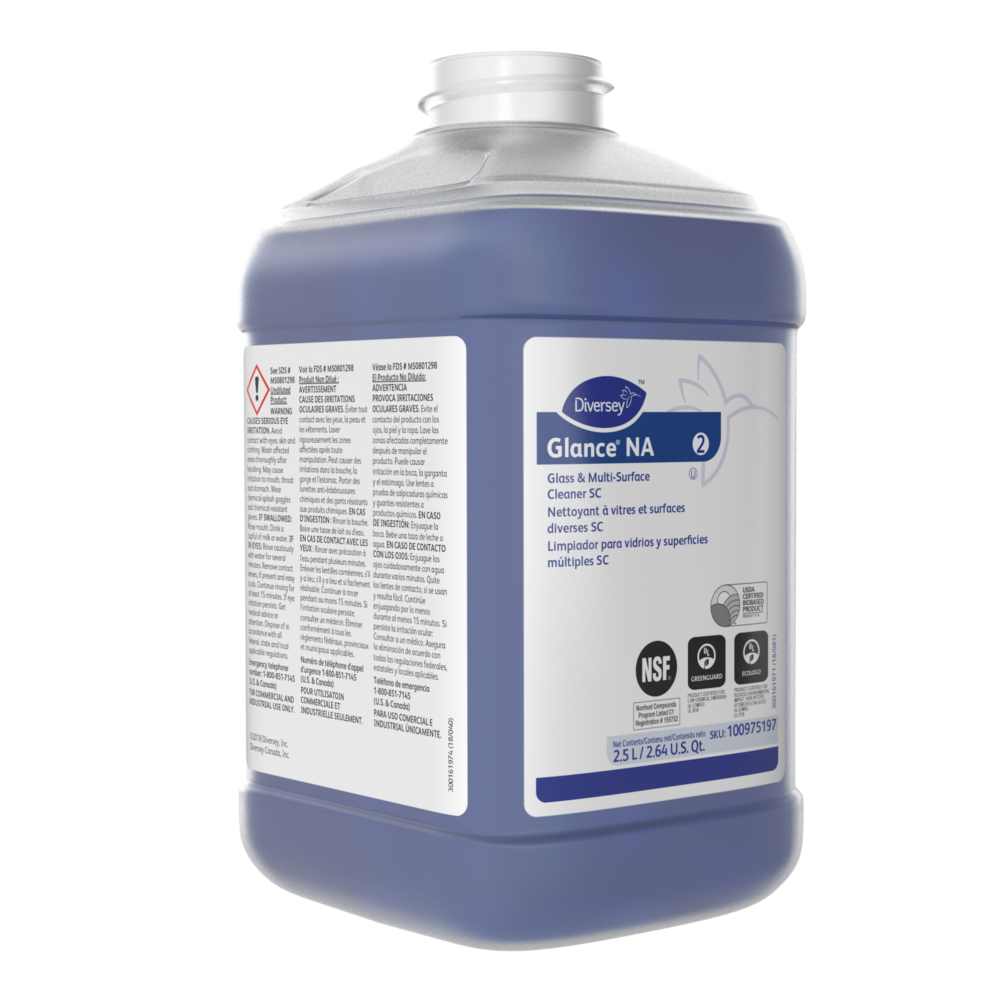 Diversey Glance NA Non-Ammoniated Glass & Multi-Surface