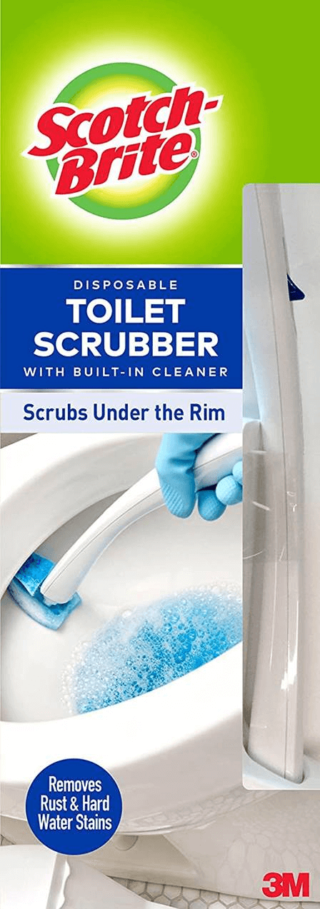 Scotch Brite Toilet Scrubber, Disposable, Fresh Clean Scent