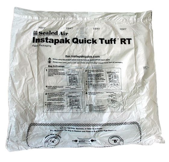 Instapak Quick® Room Temperature Heavy-Duty Expandable Foam Bags