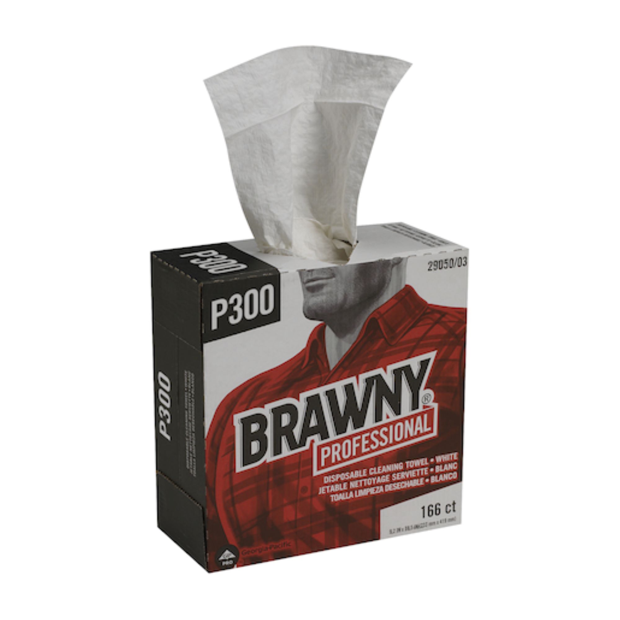 GP Pro 29050/03 Brawny Professional P300 Disposable 4Ply Scrim