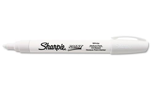 Sharpie White Permanent Paint Marker - Medium Point - SupplyDen