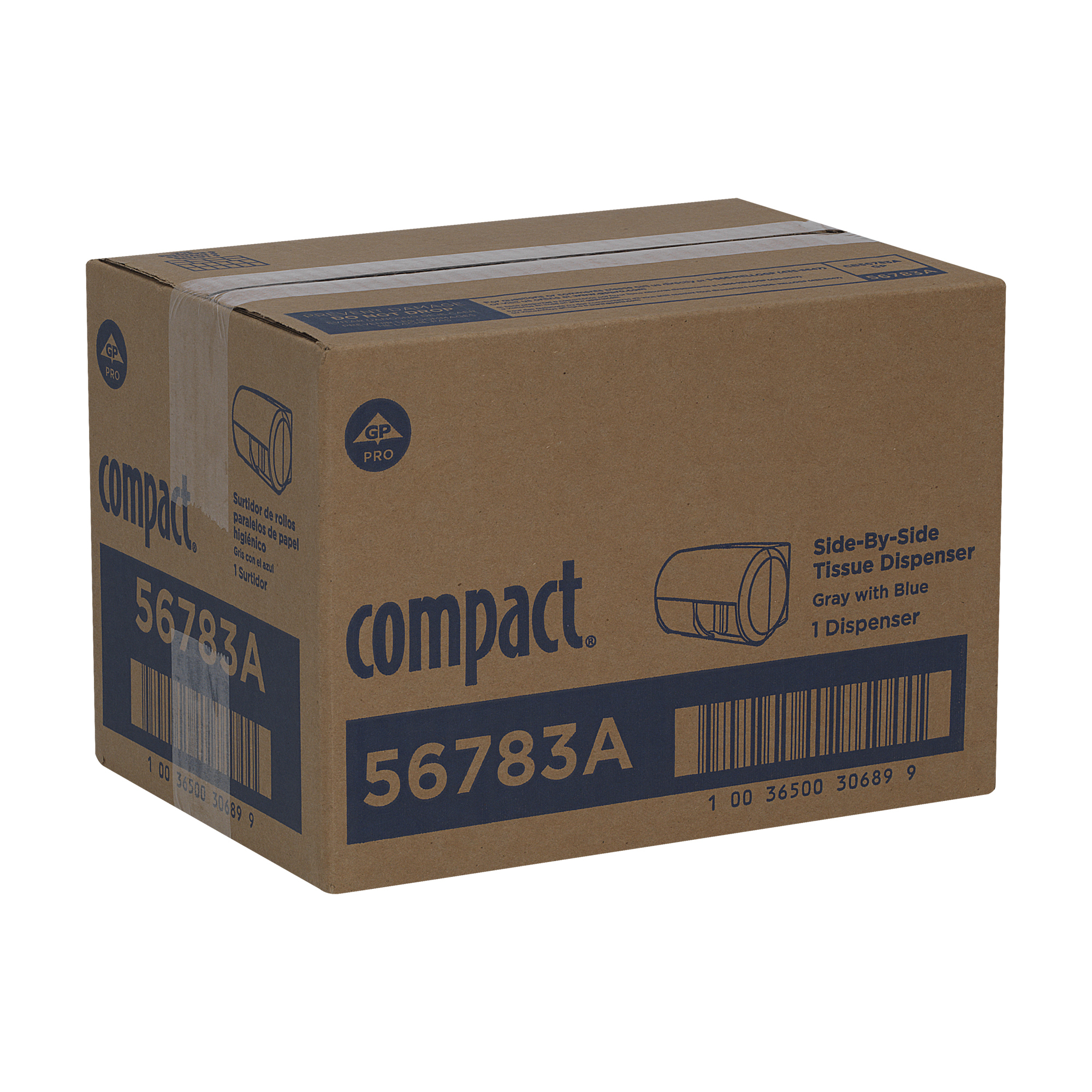 GP Pro 56783A Compact Coreless High Capacity SideBySide Double Roll