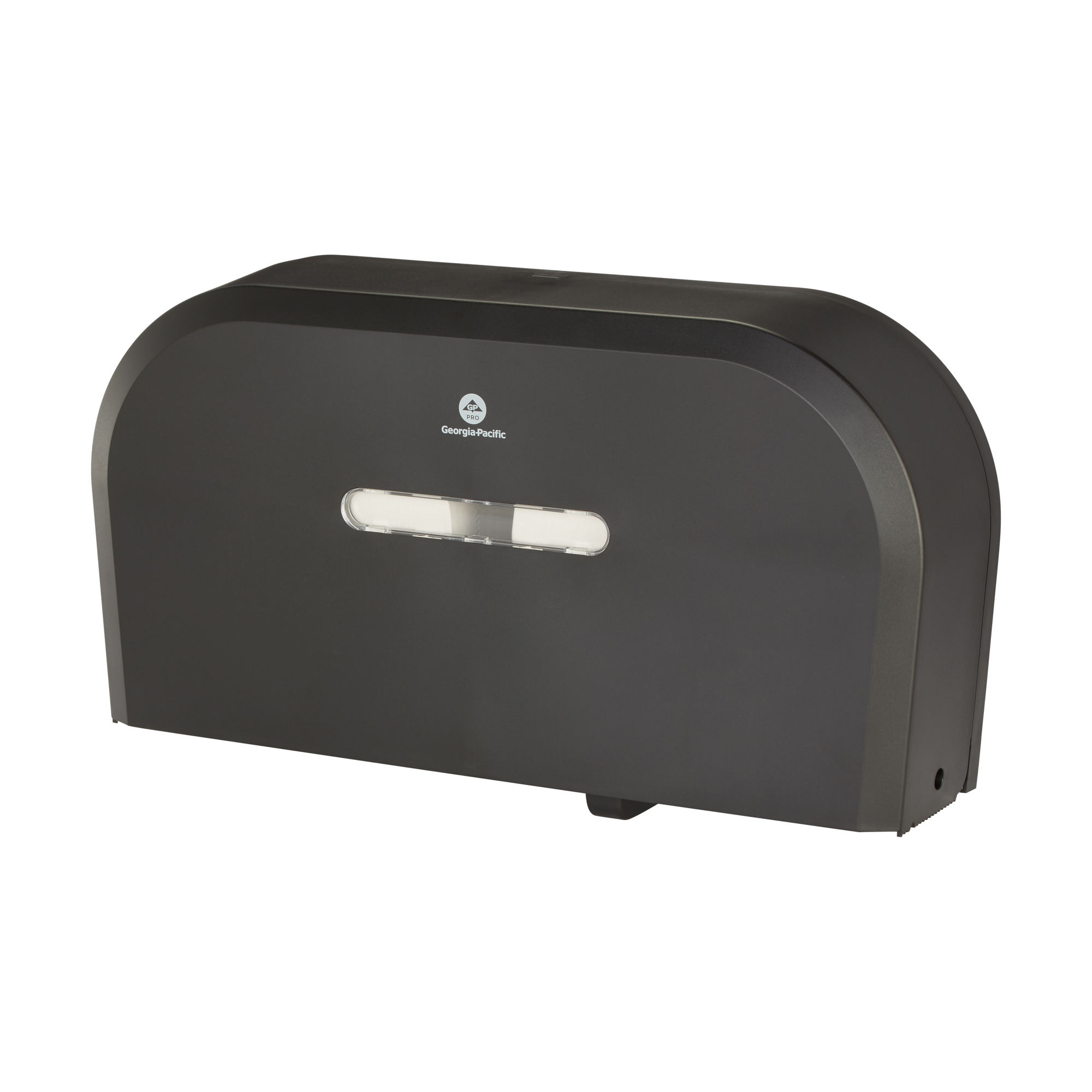 GP Pro 59210 9" Twin Jr. Jumbo Two Roll Bathroom Tissue Dispenser