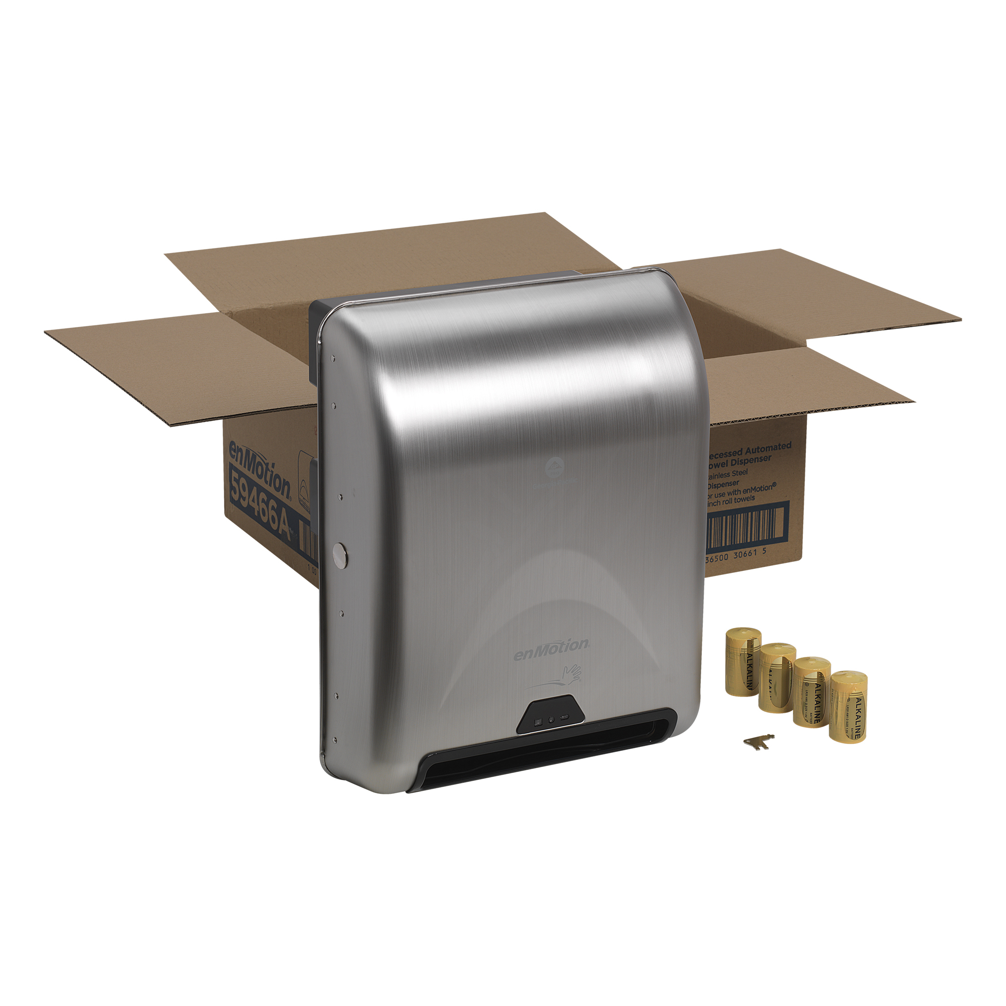 GP Pro 59466A enMotion Recessed Automated Roll Towel Dispenser