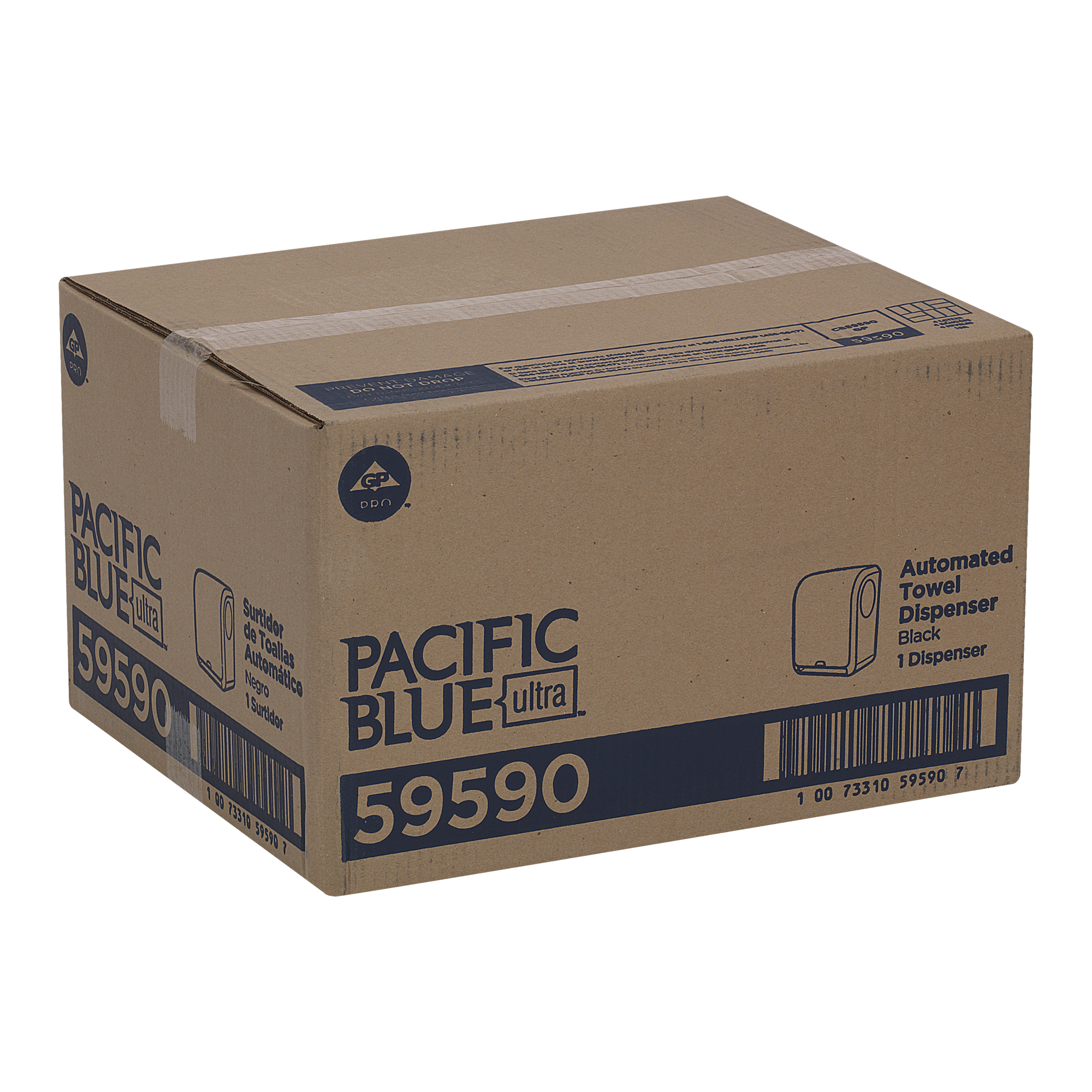 GP Pro 59590 Pacific Blue Ultra 8" Automated Touchless Paper Towel