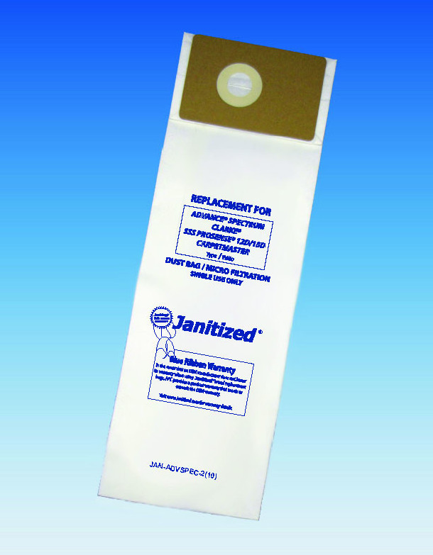 Paper Filter Vacuum Bag Advance Spectrum, 10 Count SupplyDen