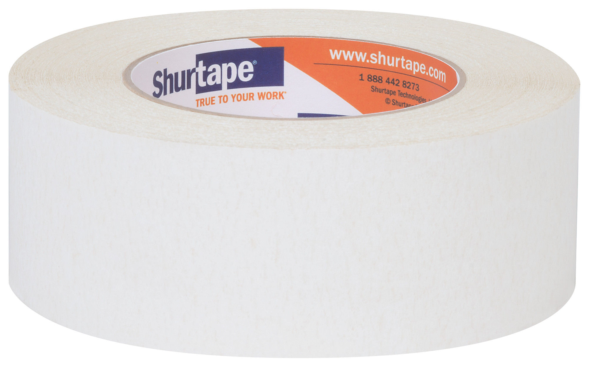 Shurtape GG 200 Double-faced Crepe Paper Tape - 2 Inch x 36 Yards, Beige