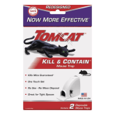 Tomcat Kill & Contain Covered Mouse Trap - 2 per Pack