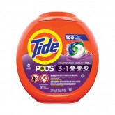 Tide Pods 91781 Spring Meadow Laundry Detergent - 81 Pods/Tub, 4 Tubs/Case